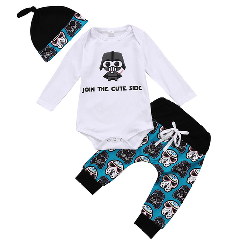 Toddler Baby Boys Girls 0 18M Fashion Clothes 3PCS