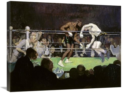 Global Gallery GCS-282370-30-142 30 in. The Boxing Match Art Print - G