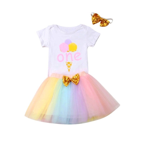 Cute Summer Newborn Clothes Baby Girls 1st