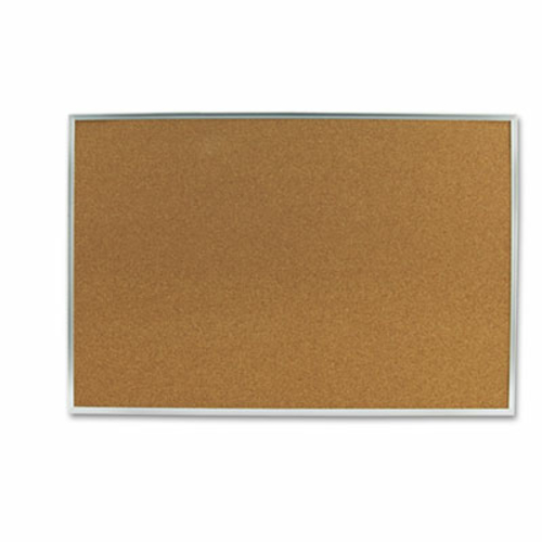 Mead 85361 Cork Bulletin Board- 36 x 24- Aluminum Frame