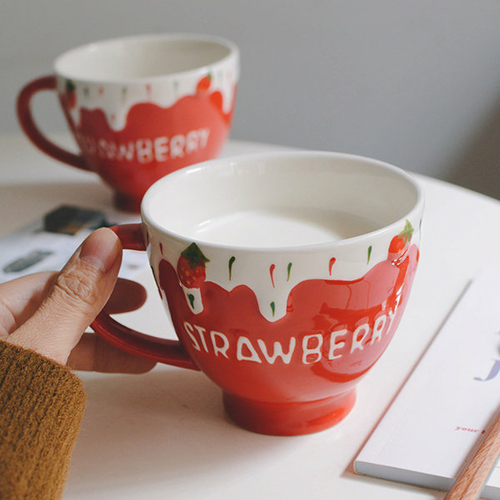 Strawberry Ceramic Mug