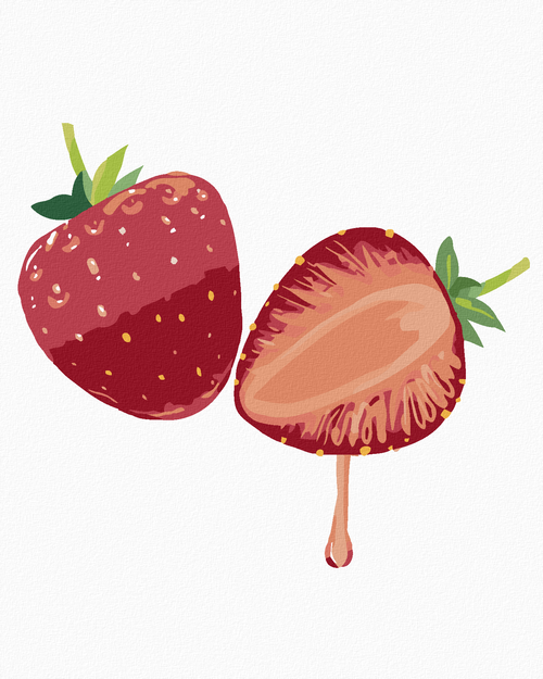 Paint by Numbers - BLOOMING FLOWER IN THE MEADOW