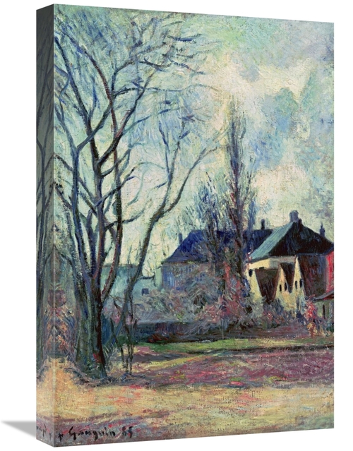 Global Gallery GCS-266371-22-142 22 in. Winter Landscape at Copenhagen