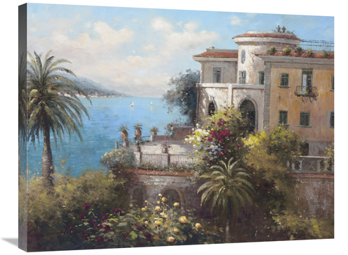 Global Gallery GCS-122446-2432-142 24 x 32 in. Enchanted VIlla Art Pri