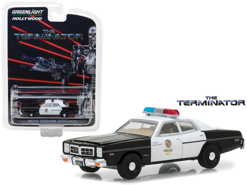 1977 Dodge Monaco The Terminator Movie (1984) Hollywood Series 19 1/64