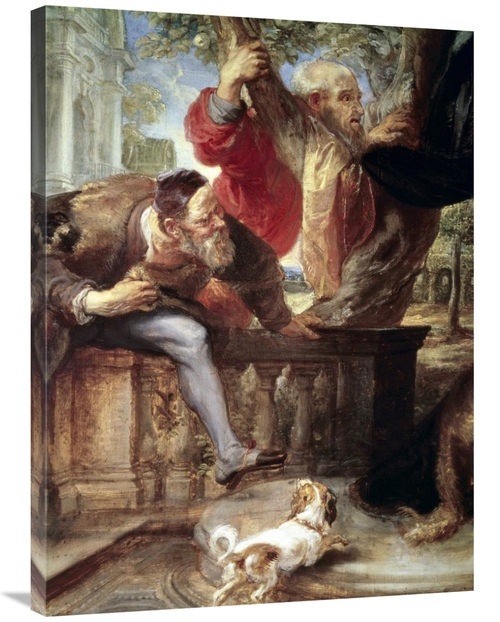 Global Gallery GCS-279928-36-142 36 in. Susanna & the Two Elders Art P