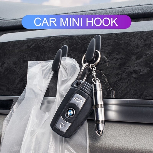 4Pcs Car Small Hook Paste Type Car Instrument