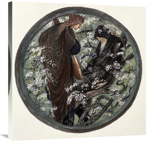 Global Gallery GCS-276942-30-142 30 in. Witches Tree Nimue Beguiling M