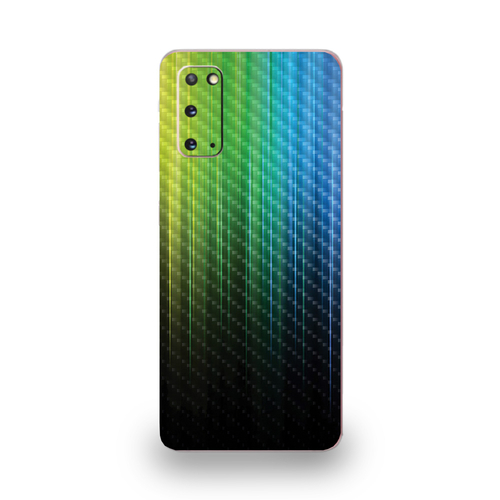 MightySkins CF-SAGS20-Rainbow Streaks Carbon Fiber Skin for Samsung Ga