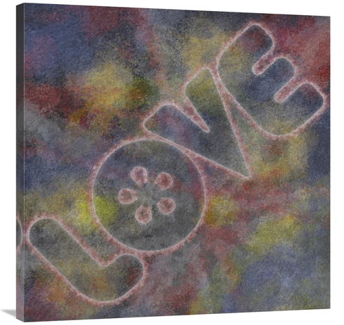 Global Gallery GCS-382219-3636-142 36 x 36 in. Graffiti - Love Art Pri