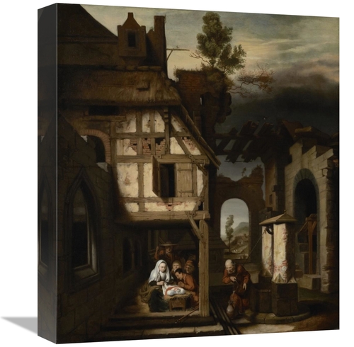 Global Gallery GCS-456152-16-142 16 in. Adoration of the Shepherds Art