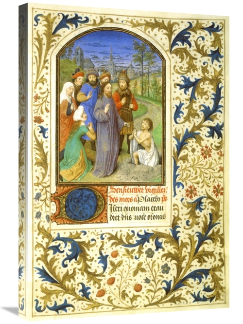 Global Gallery GCS-282423-30-142 30 in. The Raising of Lazarus - Book 