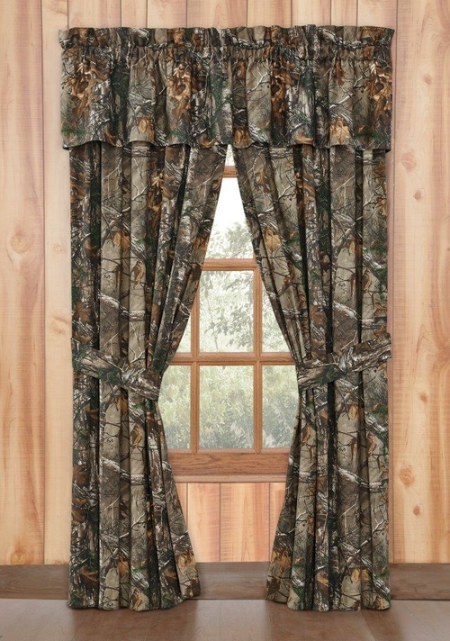 VISI-ONE - RealTree - Xtra Camo - Rod Pocket Curtains