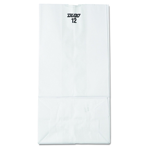 Duro 51032 CPC 12 lbs Grocery Bag - White, Case of 500