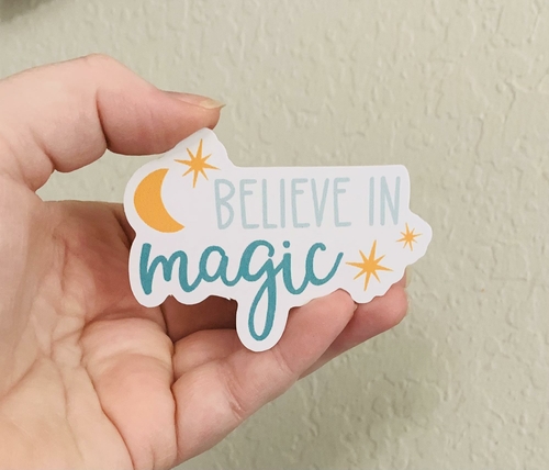 Believe in Magic Sticker/Magnet