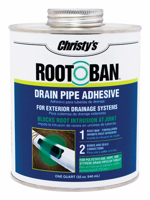 Christys 4614244 Adhesive for Drain Pipe  32 oz - Green