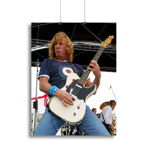 Rick Parfitt of Status Quo Canvas Print or Poster