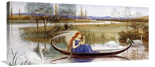 Global Gallery GCS-267887-40-142 40 in. The Enchanted Boat Art Print -