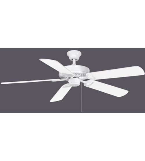 Atlas AM-USA-WH-42-LK 42 in. America Gloss White Ceiling Fan With 2xGU