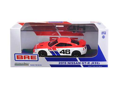 2015 Nissan GT-R (R35) BRE #46 Limited Edition 2300pcs 1/43 Diecast