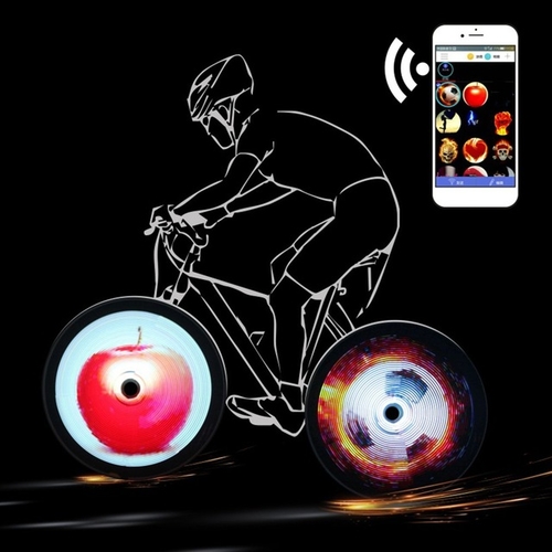 144 RGB LED Wheel Spoke Light Colorful Bicycle