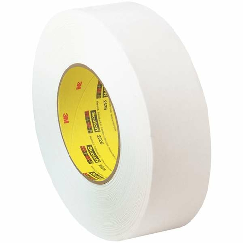 Scotch T94525266PK 1 in. x 60 yards 2526 Flatback Tape, White - Pa