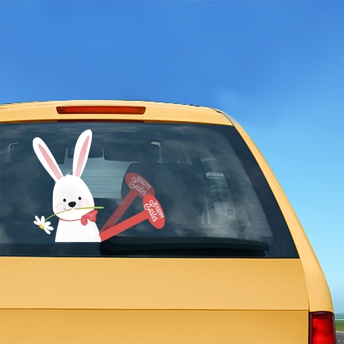 Rylybons Bunny Wearing Bow Tie Waving Wiper