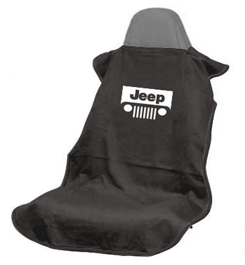 Seat Armour SA100JEPGB Jeep Black with Grille Seat Cover