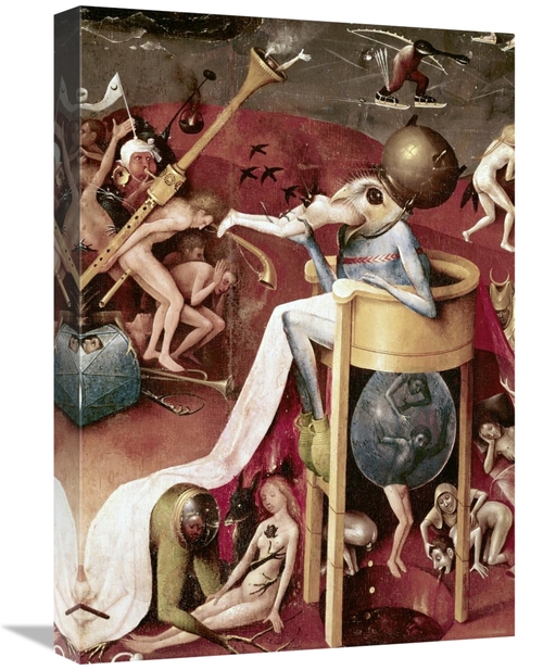Global Gallery GCS-276788-22-142 22 in. Garden of Earthly Delights - D