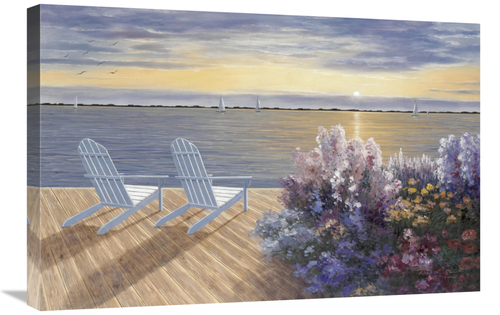 Global Gallery GCS-128654-2030-142 20 x 30 in. Deck VIew Art Print - D