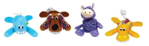 Diggers 08850 Assorted Animal Plush Dog Toy