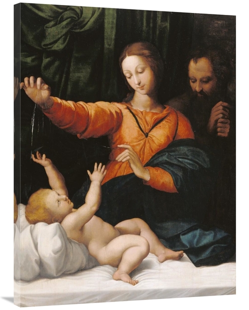 Global Gallery GCS-456092-3040-142 30 x 40 in. The Holy Family - The M