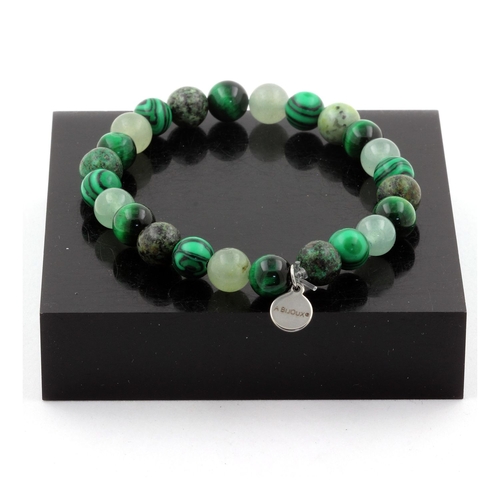 Green Tiger's Eye+Malachite+Aventurine+African Turquoise Bracelet 