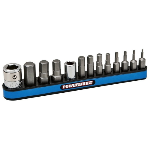 Powerbuilt 13 Pc Sae Hex Bit Set - 941128