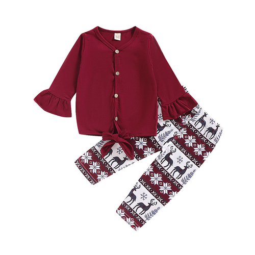 Christmas Outfit Toddler Girl Clothes Christmas