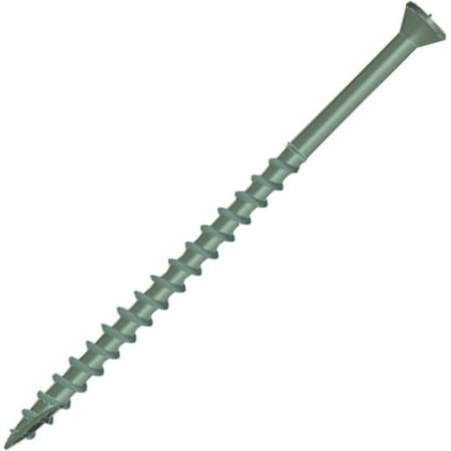 National Nail 5710181 10 x 1.62 in. Trim Premium Deck Screws, Gree