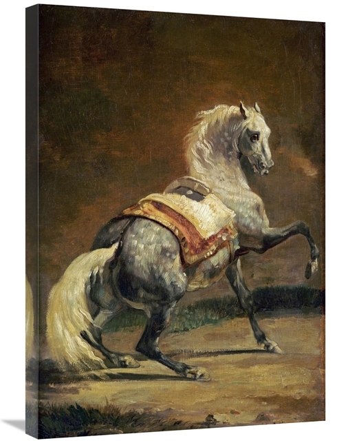 Global Gallery GCS-393264-30-142 30 in. Dappled Grey Horse - Reversed 