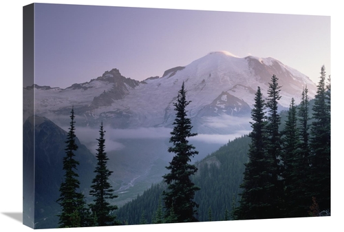 Global Gallery GCS-396718-1824-142 18 x 24 in. Mt Rainier As Seen at S