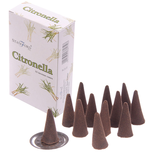 Stamford Hex Incense Cones - Citronella
