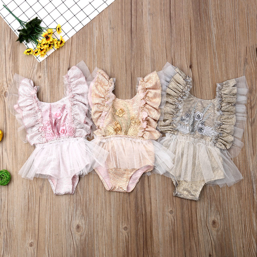 Summer Romper Newborn Kid Baby Girl