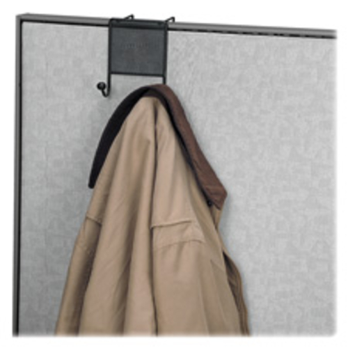 Fellowes Mfg. Co. FEL75903 Coat Hooks- 2 Hooks- Partition Mount- 4in.x