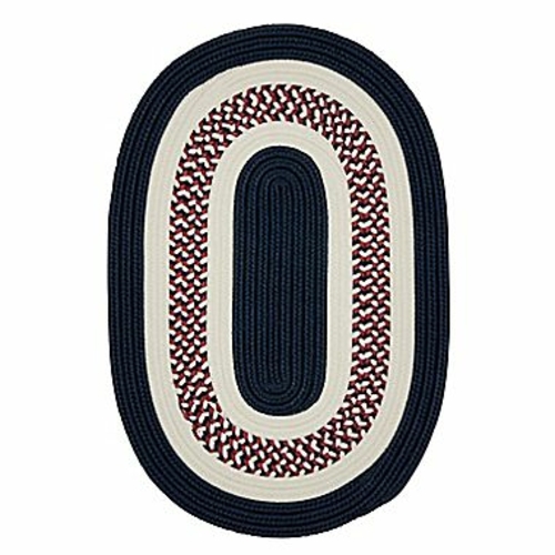 Colonial Mills Rug FB50R060X096 5 x 8 ft. Flowers Bay Braided Rug  Pat