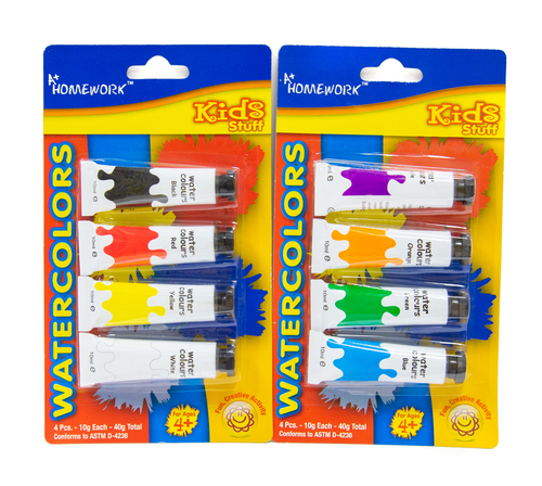 A+ Homework Watercolors Paint