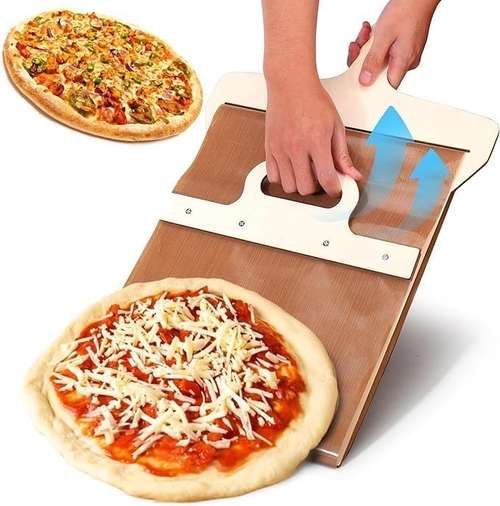  Large Non-Stick Pizza Peel with Handle(12 INNCH Pizza)