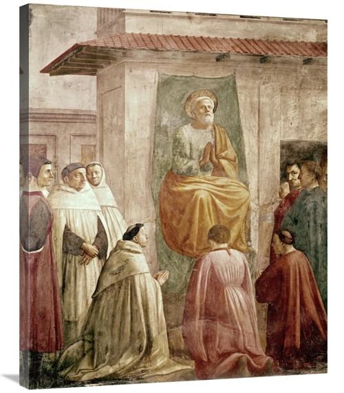 Global Gallery GCS-278418-36-142 36 in. St. Peter in the Teachers Chai