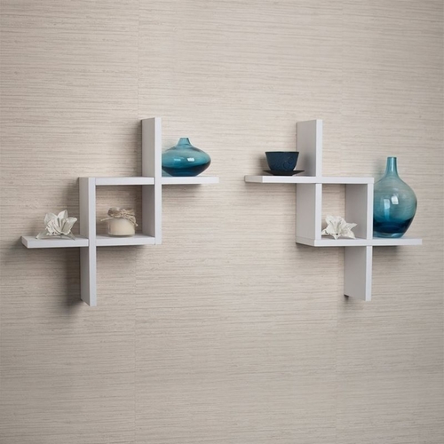 2PCS/SET Reversed Criss Cross Wall Mounted