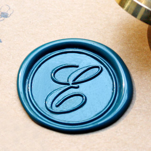 Custom Wax Seal Stamp Initial Alphabet Sealing Wax Stamp