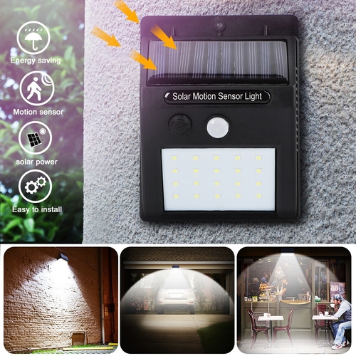Solar Lights Outdoor Rechargeable LED Solar Light