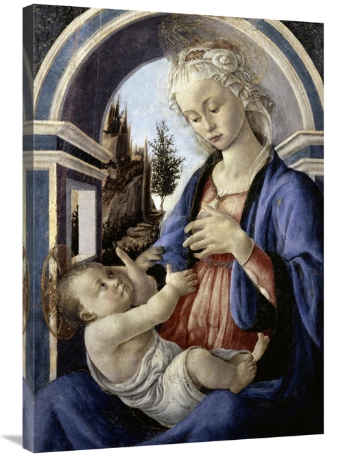 Global Gallery GCS-276813-36-142 36 in. Virgin & Child Art Print - San