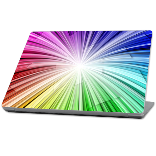MightySkins MISURLAP-Rainbow Explosion Skin for Microsoft Surface Lapt